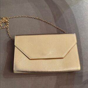 Halogen Gold Chain Clutch